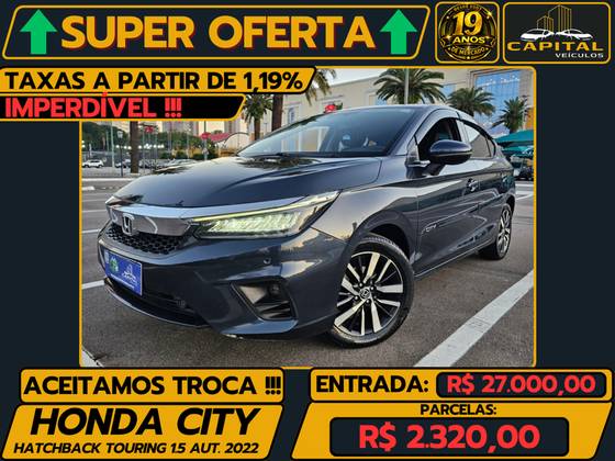 HONDA CITY 1.5 i-VTEC FLEX HATCH TOURING CVT